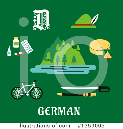 Royalty-Free (RF) Germany Clipart Illustration by Vector Tradition SM - Stock Sample #1359005