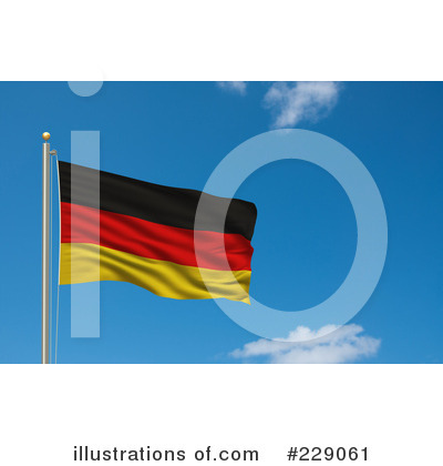 German Flag Clipart #229061 by stockillustrations