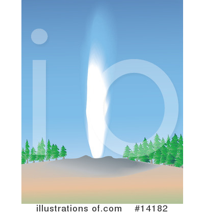 Old Faithful Clipart #14182 by Rasmussen Images