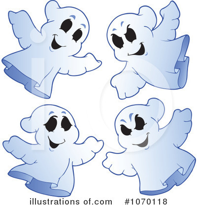 Royalty-Free (RF) Ghost Clipart Illustration by visekart - Stock Sample #1070118