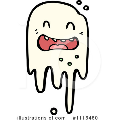 Royalty-Free (RF) Ghost Clipart Illustration by lineartestpilot - Stock Sample #1116460