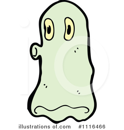 Royalty-Free (RF) Ghost Clipart Illustration by lineartestpilot - Stock Sample #1116466