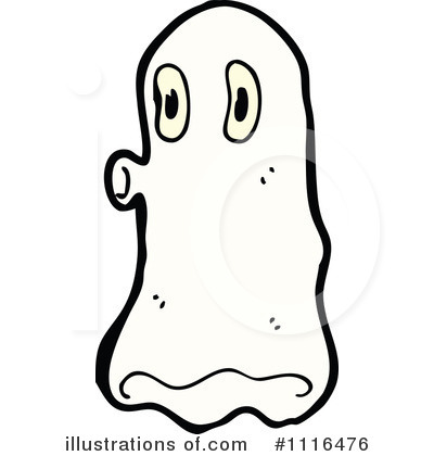 Royalty-Free (RF) Ghost Clipart Illustration by lineartestpilot - Stock Sample #1116476