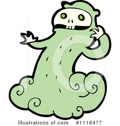 Royalty-Free (RF) Ghost Clipart Illustration by lineartestpilot - Stock Sample #1116477