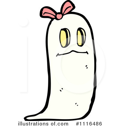 Royalty-Free (RF) Ghost Clipart Illustration by lineartestpilot - Stock Sample #1116486