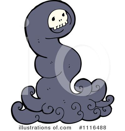 Royalty-Free (RF) Ghost Clipart Illustration by lineartestpilot - Stock Sample #1116488