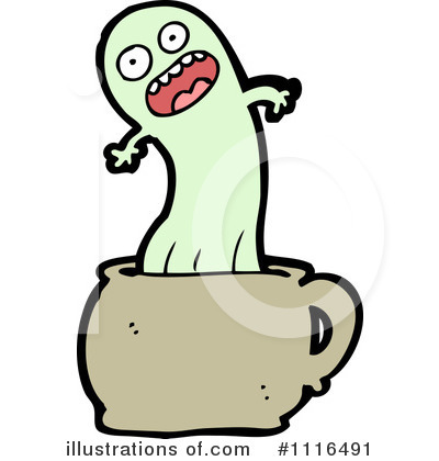 Royalty-Free (RF) Ghost Clipart Illustration by lineartestpilot - Stock Sample #1116491