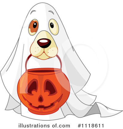 Royalty-Free (RF) Ghost Clipart Illustration by Pushkin - Stock Sample #1118611