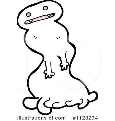 Royalty-Free (RF) Ghost Clipart Illustration by lineartestpilot - Stock Sample #1123234