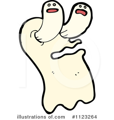 Royalty-Free (RF) Ghost Clipart Illustration by lineartestpilot - Stock Sample #1123264