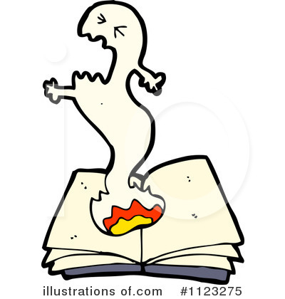Royalty-Free (RF) Ghost Clipart Illustration by lineartestpilot - Stock Sample #1123275