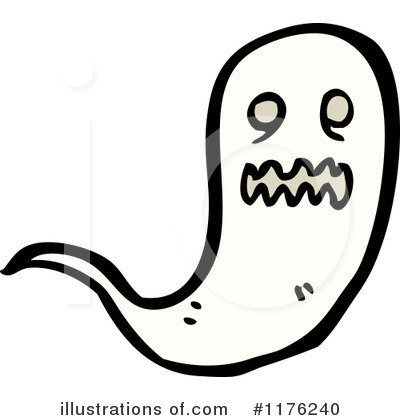 Royalty-Free (RF) Ghost Clipart Illustration by lineartestpilot - Stock Sample #1176240