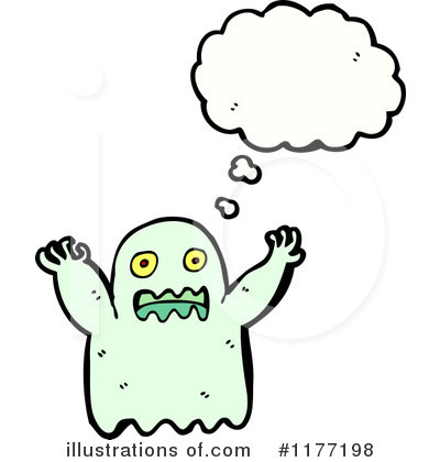 Royalty-Free (RF) Ghost Clipart Illustration by lineartestpilot - Stock Sample #1177198