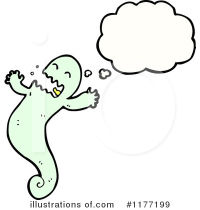 Royalty-Free (RF) Ghost Clipart Illustration by lineartestpilot - Stock Sample #1177199