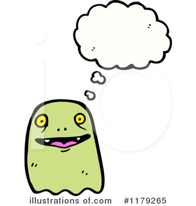 Royalty-Free (RF) Ghost Clipart Illustration by lineartestpilot - Stock Sample #1179265