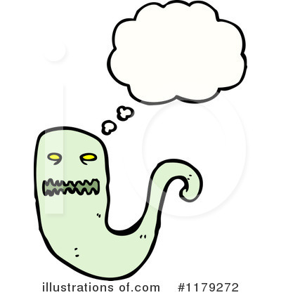 Royalty-Free (RF) Ghost Clipart Illustration by lineartestpilot - Stock Sample #1179272