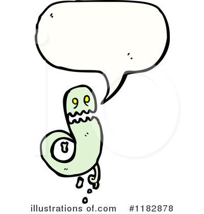 Royalty-Free (RF) Ghost Clipart Illustration by lineartestpilot - Stock Sample #1182878