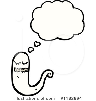 Royalty-Free (RF) Ghost Clipart Illustration by lineartestpilot - Stock Sample #1182894
