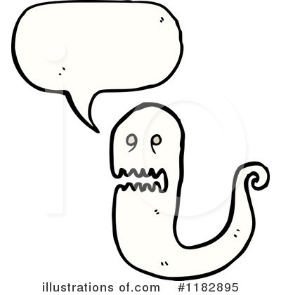 Royalty-Free (RF) Ghost Clipart Illustration by lineartestpilot - Stock Sample #1182895