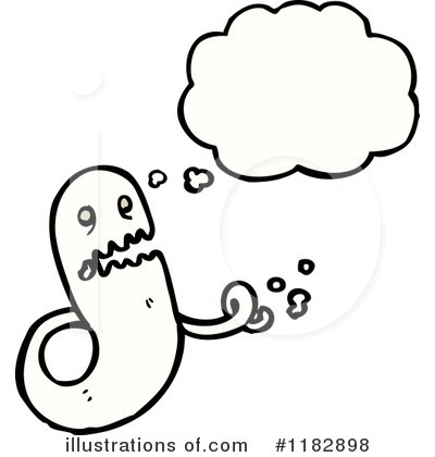 Royalty-Free (RF) Ghost Clipart Illustration by lineartestpilot - Stock Sample #1182898