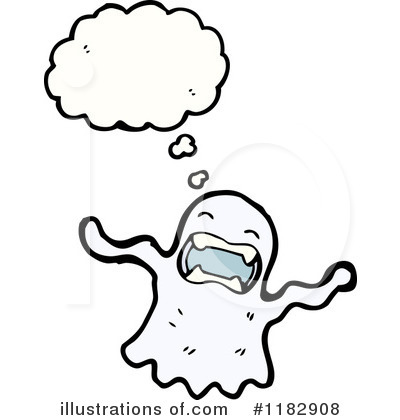 Royalty-Free (RF) Ghost Clipart Illustration by lineartestpilot - Stock Sample #1182908