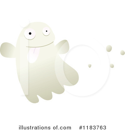 Royalty-Free (RF) Ghost Clipart Illustration by lineartestpilot - Stock Sample #1183763