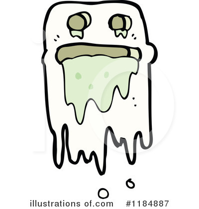 Royalty-Free (RF) Ghost Clipart Illustration by lineartestpilot - Stock Sample #1184887