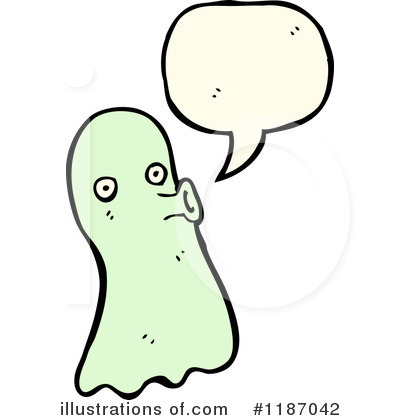 Royalty-Free (RF) Ghost Clipart Illustration by lineartestpilot - Stock Sample #1187042