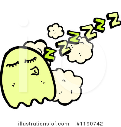 Royalty-Free (RF) Ghost Clipart Illustration by lineartestpilot - Stock Sample #1190742