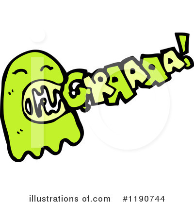 Royalty-Free (RF) Ghost Clipart Illustration by lineartestpilot - Stock Sample #1190744