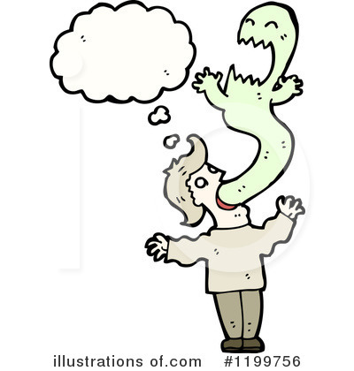 Royalty-Free (RF) Ghost Clipart Illustration by lineartestpilot - Stock Sample #1199756