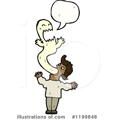 Royalty-Free (RF) Ghost Clipart Illustration by lineartestpilot - Stock Sample #1199848