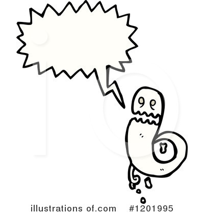 Royalty-Free (RF) Ghost Clipart Illustration by lineartestpilot - Stock Sample #1201995