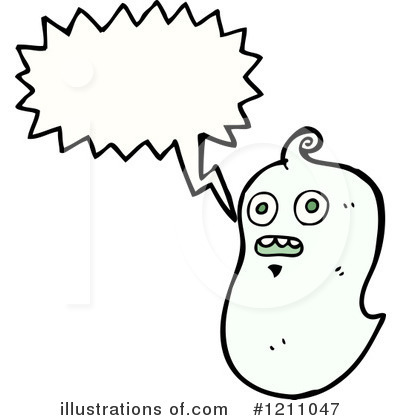 Royalty-Free (RF) Ghost Clipart Illustration by lineartestpilot - Stock Sample #1211047