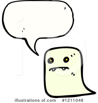 Royalty-Free (RF) Ghost Clipart Illustration by lineartestpilot - Stock Sample #1211048