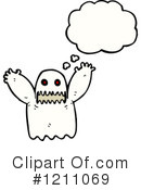 Ghost Clipart #1211069 by lineartestpilot