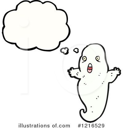 Royalty-Free (RF) Ghost Clipart Illustration by lineartestpilot - Stock Sample #1216529