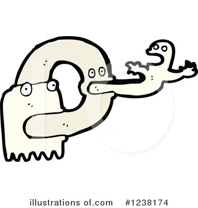 Royalty-Free (RF) Ghost Clipart Illustration by lineartestpilot - Stock Sample #1238174