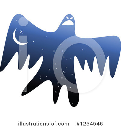 Royalty-Free (RF) Ghost Clipart Illustration by Vector Tradition SM - Stock Sample #1254546