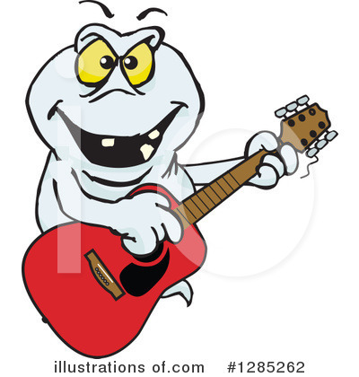 Royalty-Free (RF) Ghost Clipart Illustration by Dennis Holmes Designs - Stock Sample #1285262