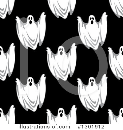 Royalty-Free (RF) Ghost Clipart Illustration by Vector Tradition SM - Stock Sample #1301912