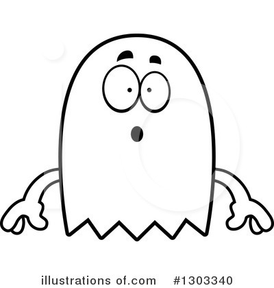 Ghost Clipart #1303340 by Cory Thoman