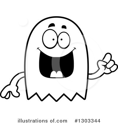Royalty-Free (RF) Ghost Clipart Illustration by Cory Thoman - Stock Sample #1303344