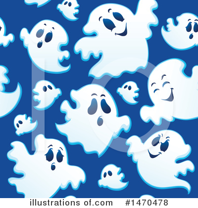 Royalty-Free (RF) Ghost Clipart Illustration by visekart - Stock Sample #1470478