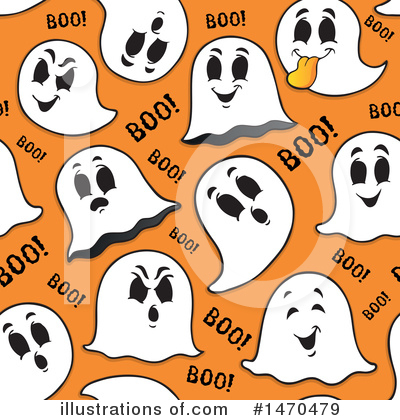 Royalty-Free (RF) Ghost Clipart Illustration by visekart - Stock Sample #1470479