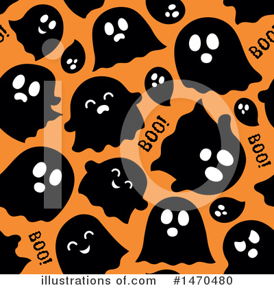 Royalty-Free (RF) Ghost Clipart Illustration by visekart - Stock Sample #1470480