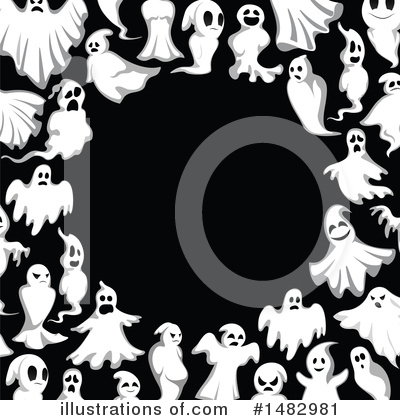 Royalty-Free (RF) Ghost Clipart Illustration by Vector Tradition SM - Stock Sample #1482981