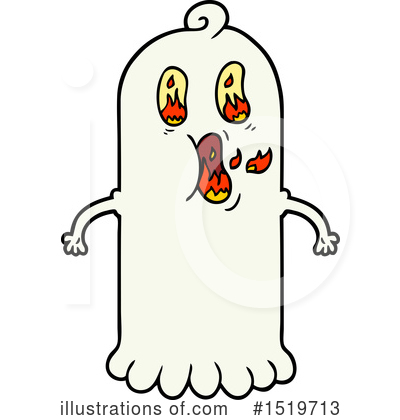 Royalty-Free (RF) Ghost Clipart Illustration by lineartestpilot - Stock Sample #1519713