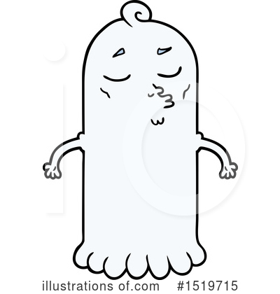 Royalty-Free (RF) Ghost Clipart Illustration by lineartestpilot - Stock Sample #1519715