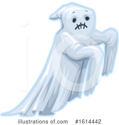 Royalty-Free (RF) Ghost Clipart Illustration by Vector Tradition SM - Stock Sample #1614442